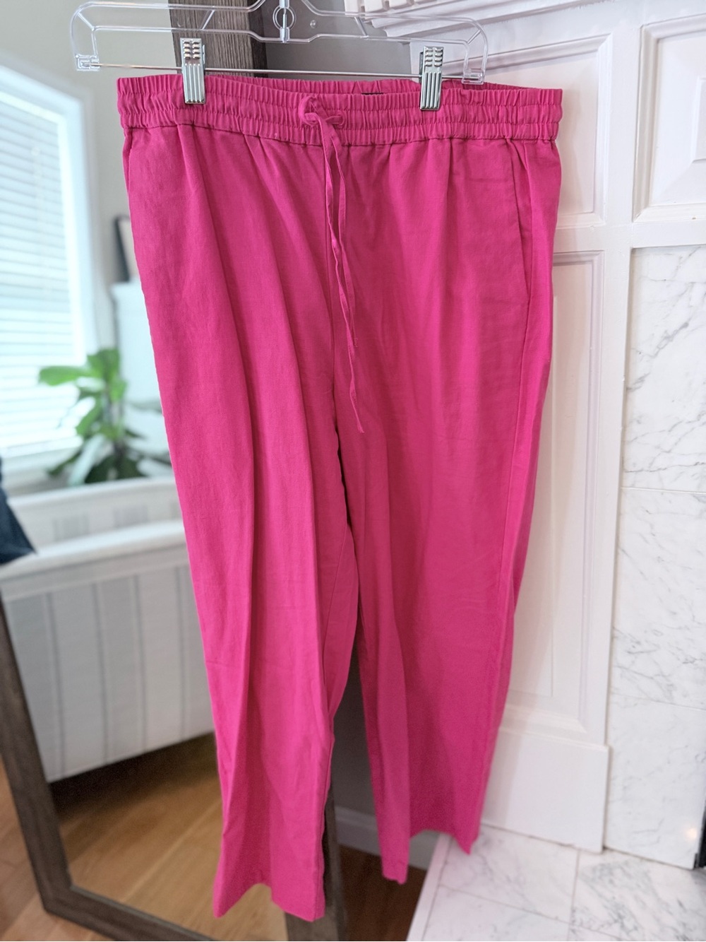 J. Crew Women’s Hot Pink Drawstring Joggers